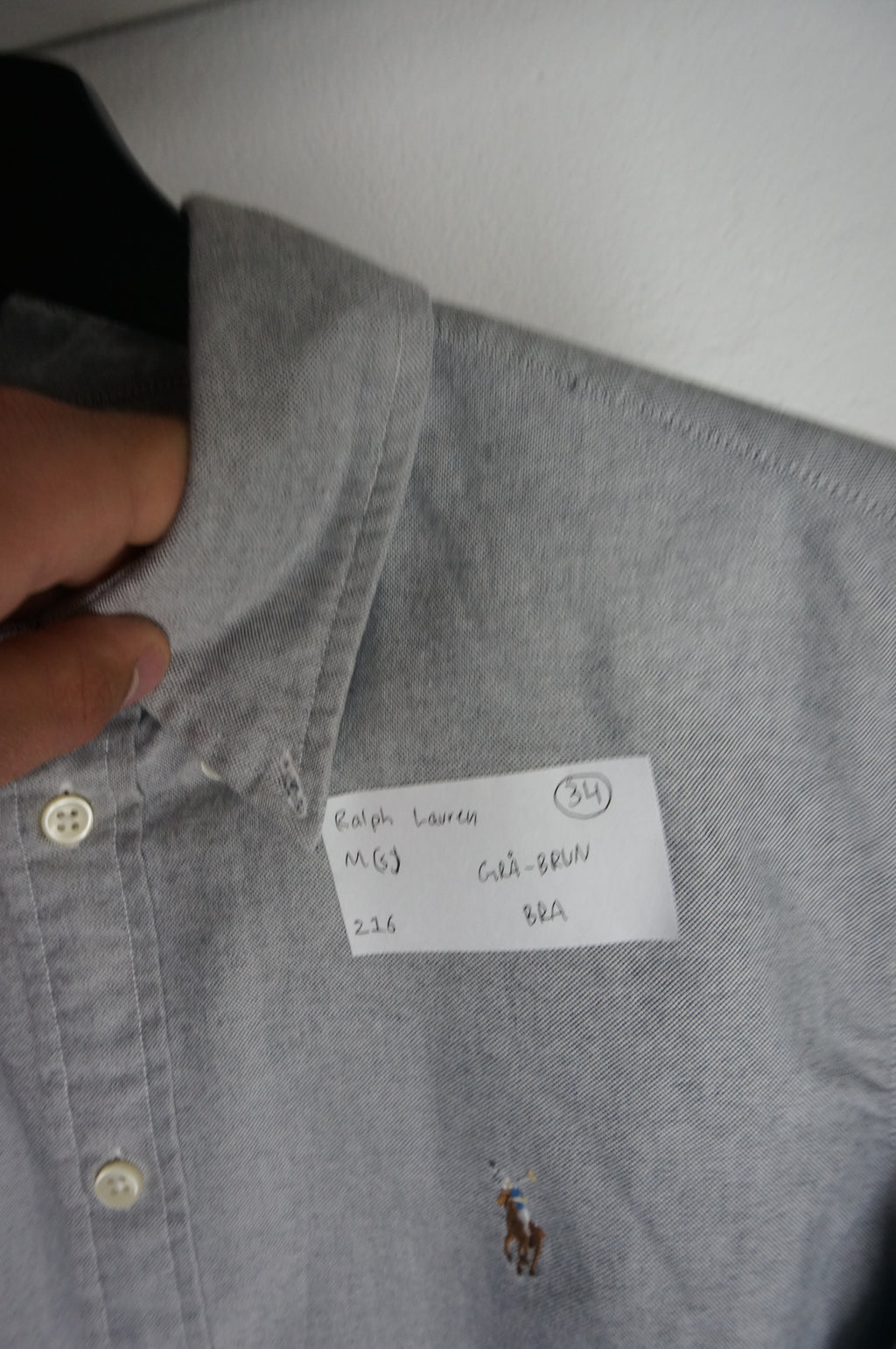 34 Ralph Lauren Skjorta