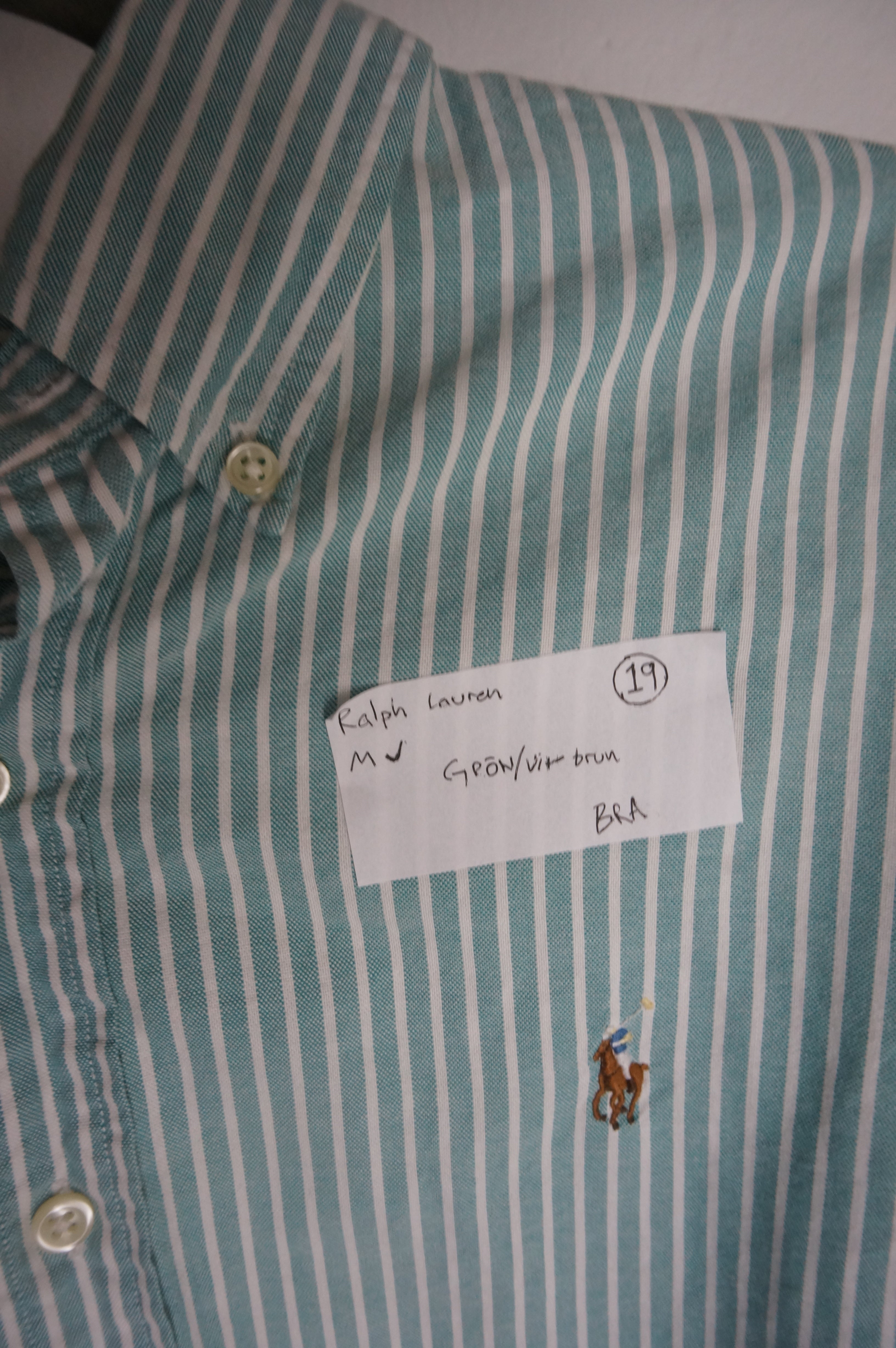19 Ralph Lauren Skjorta